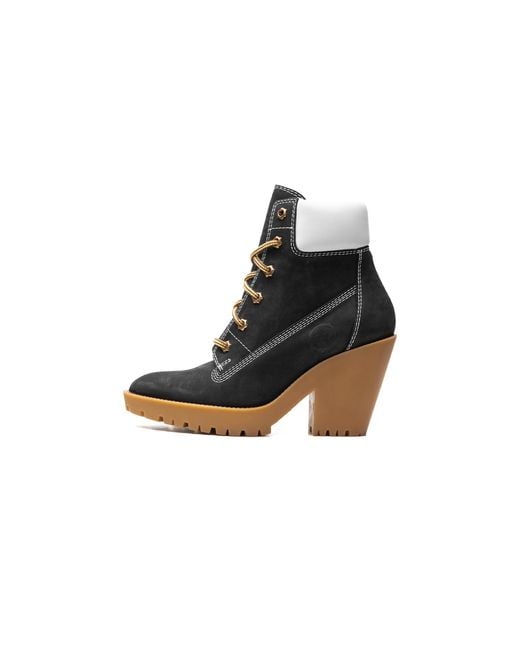 Maison Margiela Black Lace Up Suede Booties /Gum" S39Wu0062 Sy0183 965"