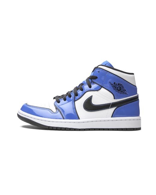 Nike Blue Air 1 Mid Se "Signal" Dd6834 402" for men