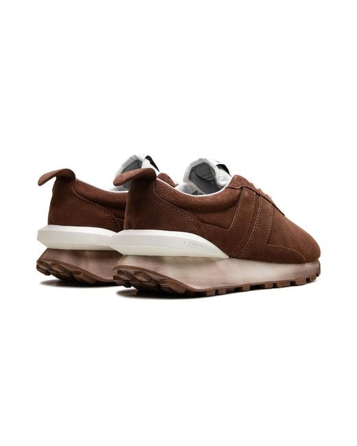 Lanvin Brown Bumper Sneakers Fm Skbrun Vesu H20 631" for men