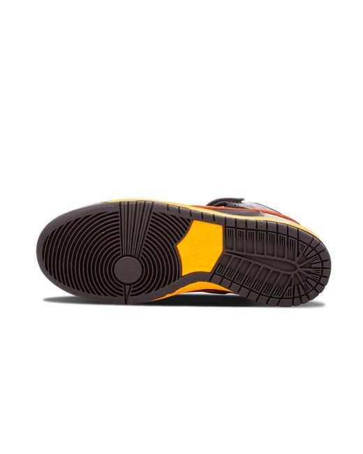 Nike Black Dunk Mid Pro Sb "Ostrich" 314383 680" for men