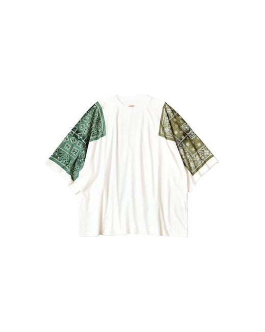 Kapital Black 18.5/-Jersey Bandanna Huge T "Cookie