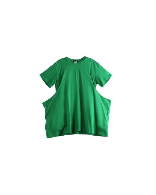 Comme des Garçons Green Short-Sleeved Crew Neck T-Shirt Pq T031 051" for men