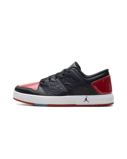 Nike Black Nu Retro 1 Low "Patent Bred" Dv5141 006" for men