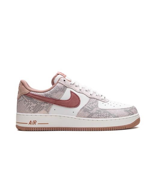 Nike Black Air Force 1 Low "Snakeskin Pack for men