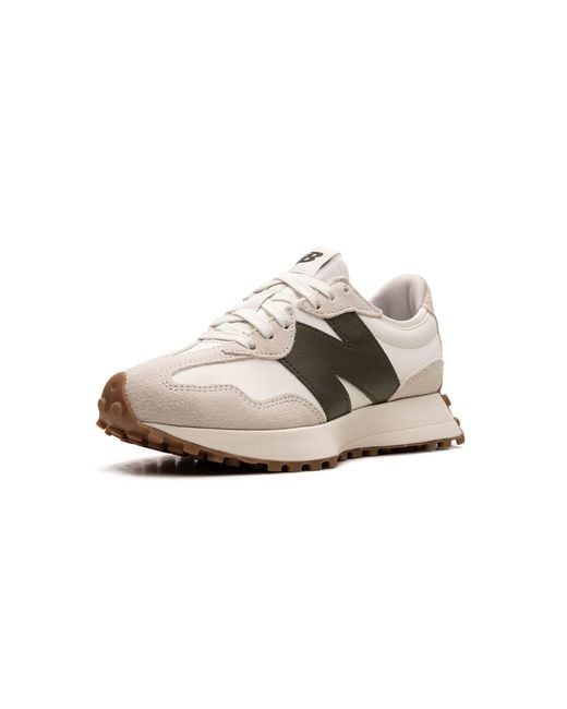 New Balance Black 327 "moonbeam Oak Leaf Green"