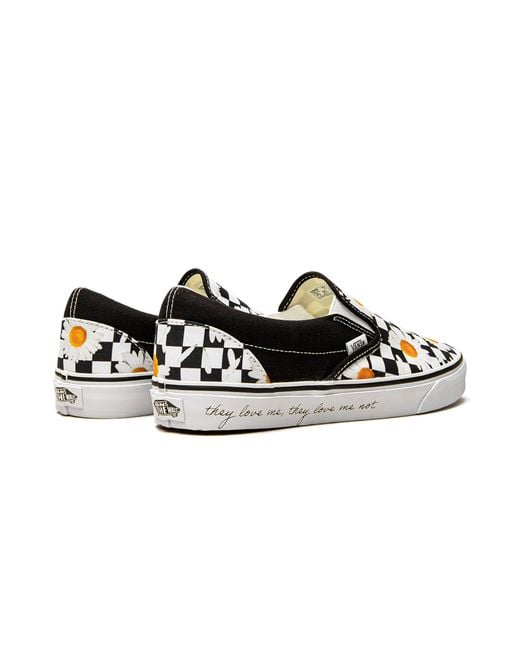 Vans Black Classic Slip-On "Love Me, Love Me Not" Vn0A5Jmhb0B" for men