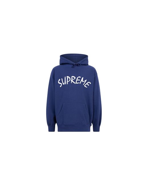 Supreme Blue Ftp Arc Logo Hoodie "Ss21" Su11203"