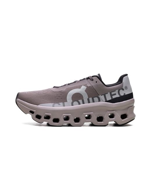 On Shoes Black Cloudmonster "Cinder/Fog" 61.97726"