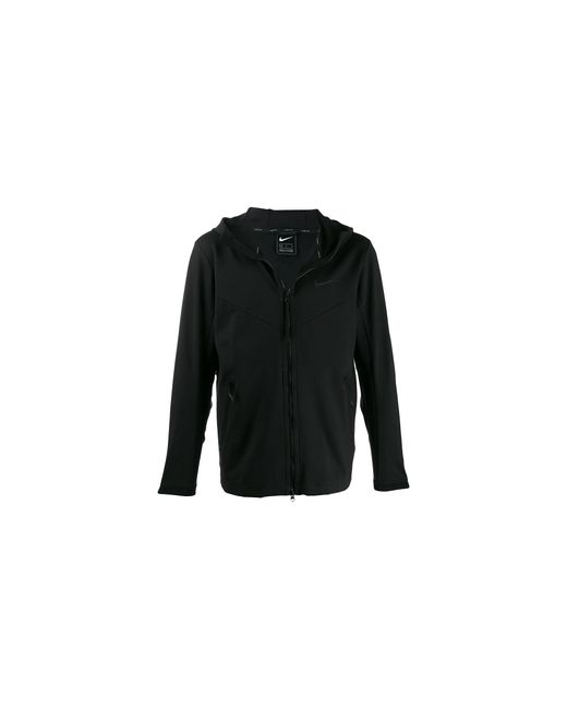 Nike Black Sportswear Tech Pack Hooded Full Zip Jacket Bv4489 010" for men