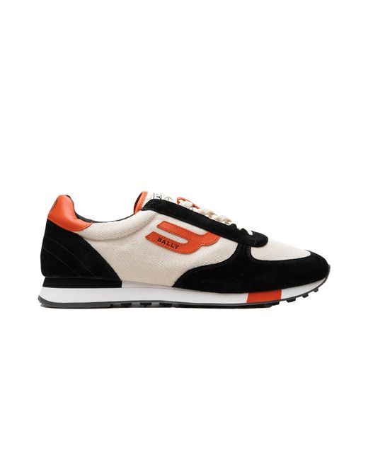 Bally Black Gavino Mesh Trainer "Natural/ for men
