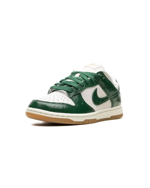 Nike Green Dunk Low Lx "Gorge Ostrich" Fj2260 002"