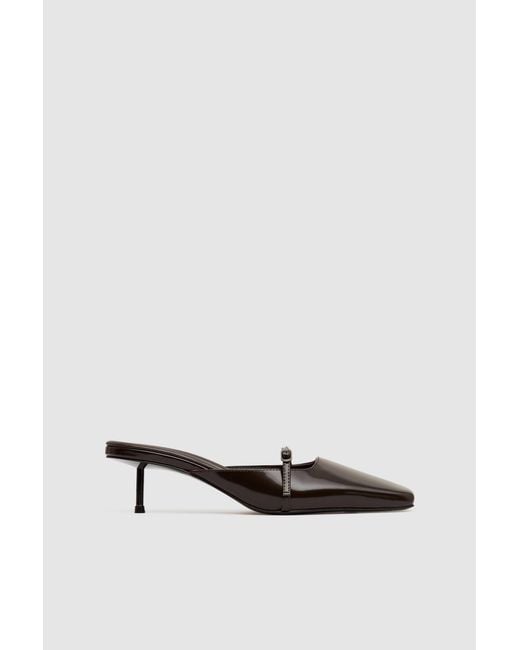 St. Agni White Plié Heel