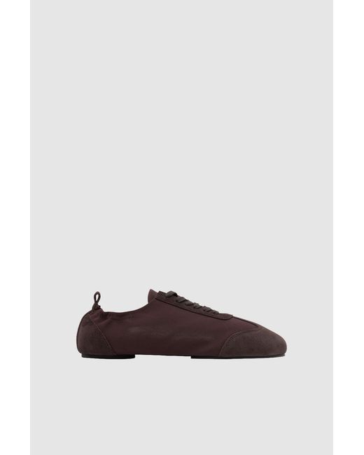 St. Agni Brown Ballet Sneaker