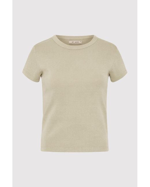 St. Agni White Organic Cotton Baby Tee
