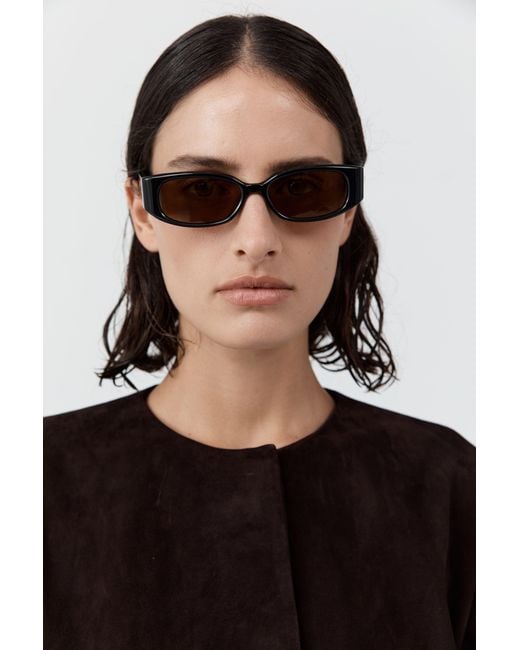 St. Agni Black Clasico Sunglasses