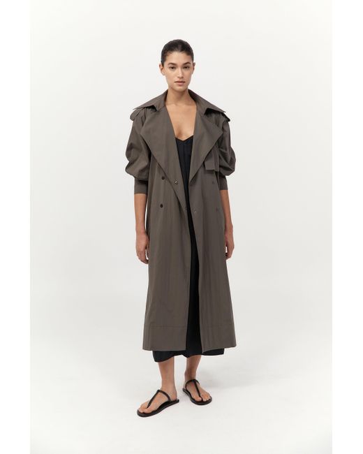St. Agni Multicolor Relaxed Trench