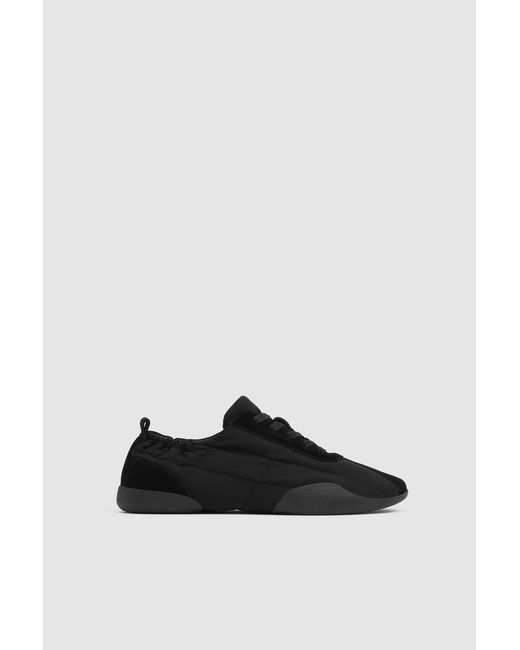 St. Agni Black Stitch Pillow Sneaker