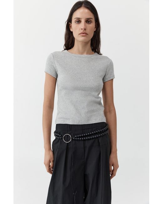 St. Agni White Organic Cotton Baby Tee