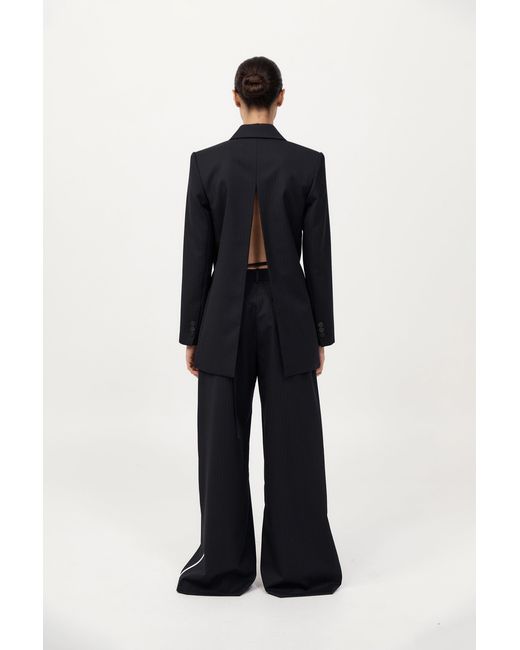 St. Agni Blue Split Back Blazer
