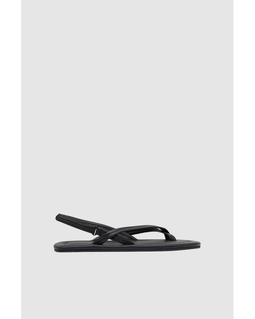 St. Agni White Cross Detail Sandal