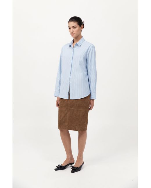 St. Agni Blue Classic Shirt
