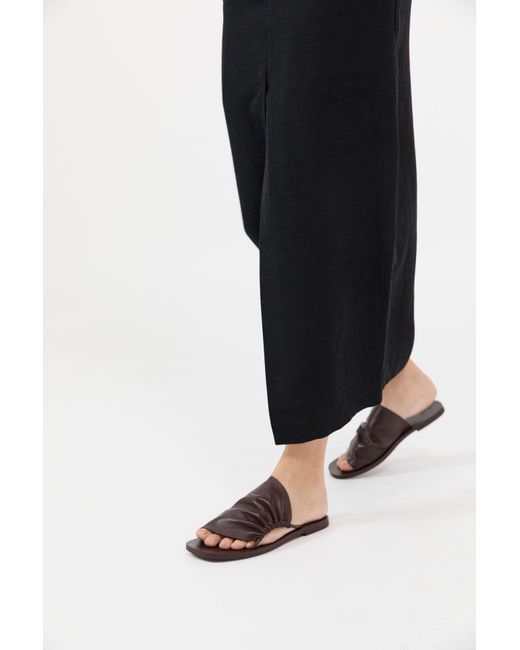 St. Agni Black Gathered Slides