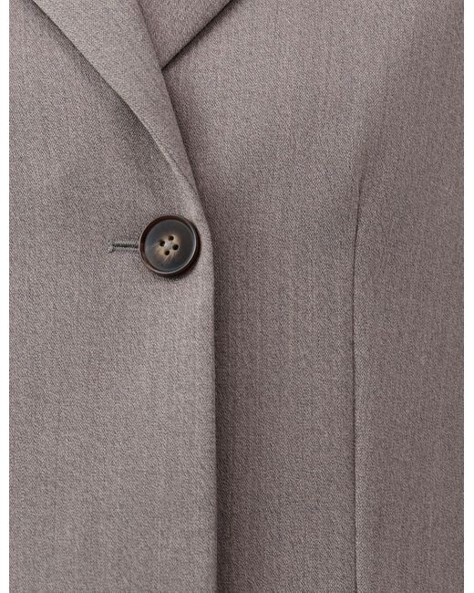 St. Agni Gray Oupa Tailored Coat