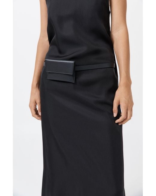 St. Agni Black Petit Pouch Belt