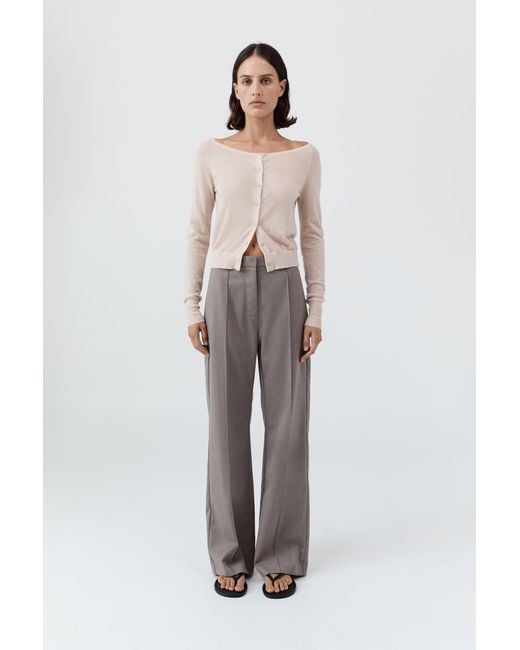 St. Agni Multicolor Merino Wool Ballet Cardigan