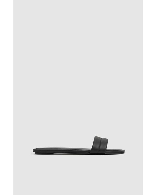 St. Agni Black Stitch Detail Slide
