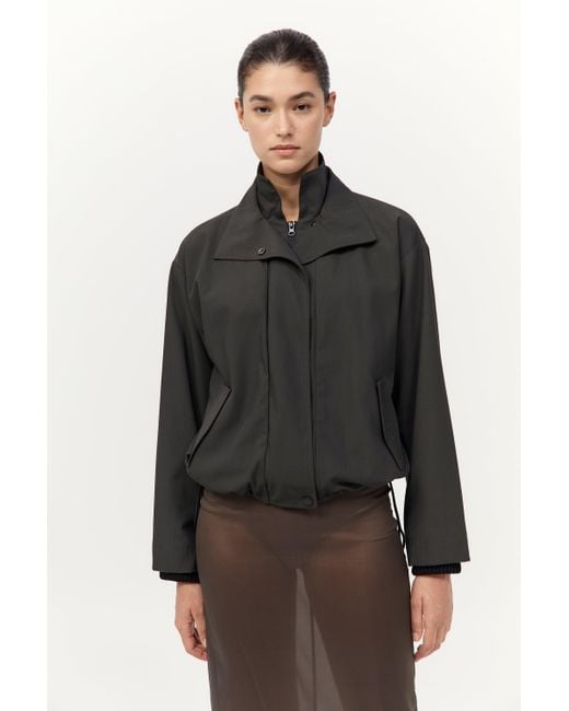 St. Agni Black Flight Jacket