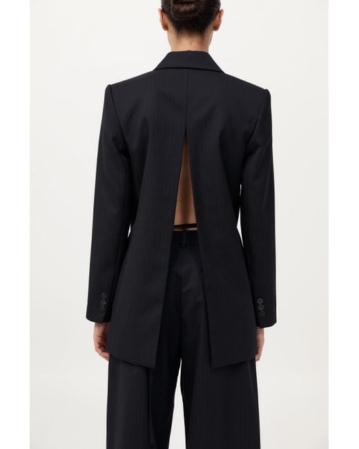 St. Agni Blue Split Back Blazer