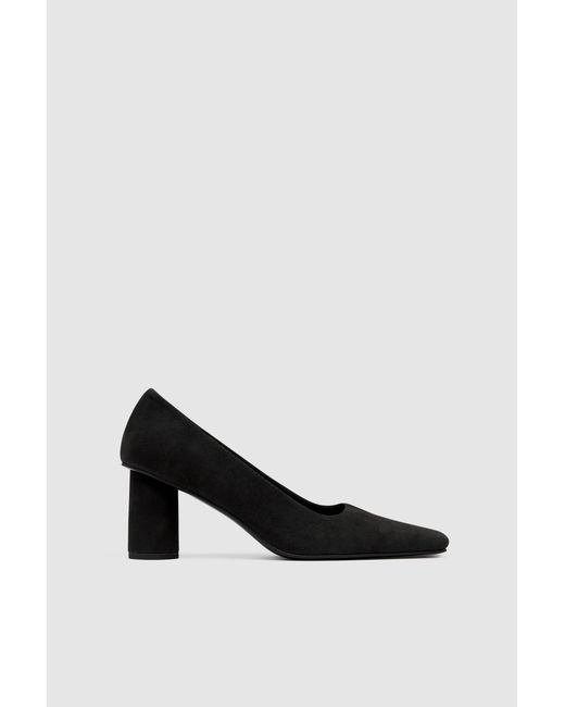 St. Agni Multicolor Suede Cylinder Pump