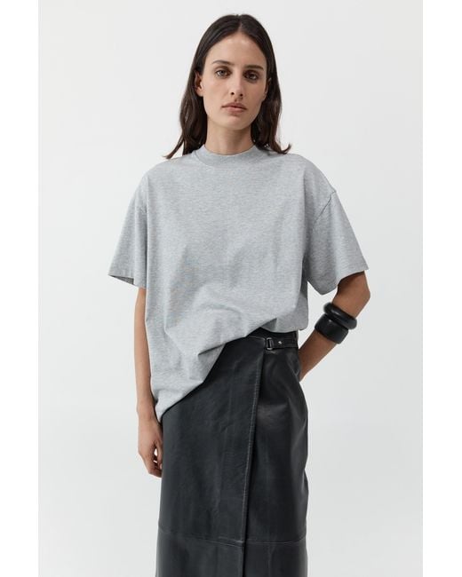 St. Agni Gray Homme Tee