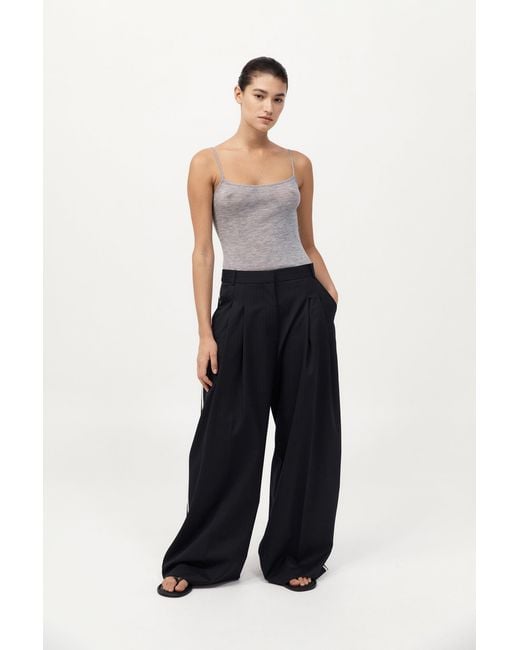 St. Agni Blue Side Stripe Homme Pant