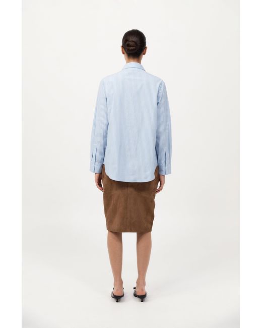 St. Agni Blue Classic Shirt