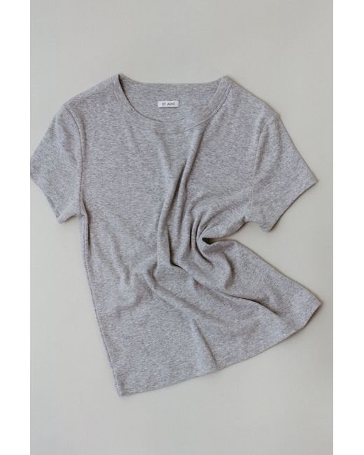 St. Agni White Organic Cotton Baby Tee