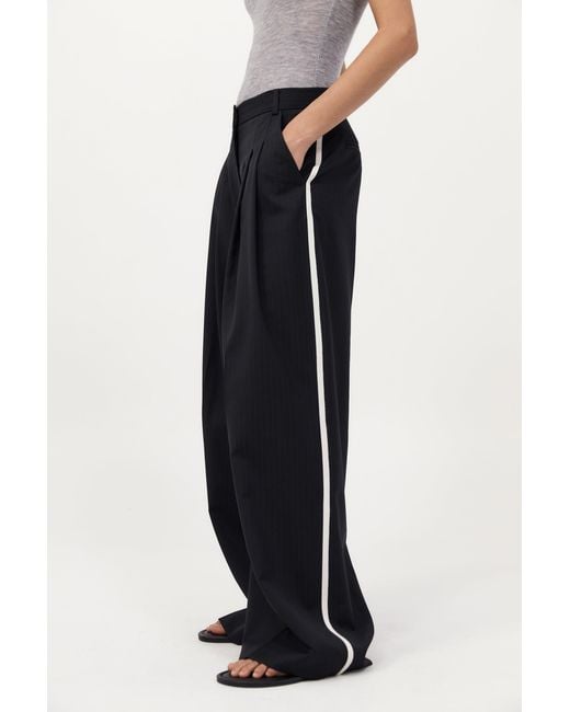St. Agni Blue Side Stripe Homme Pant