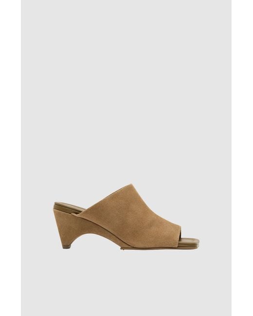 St. Agni Multicolor Suede Arc Wedge