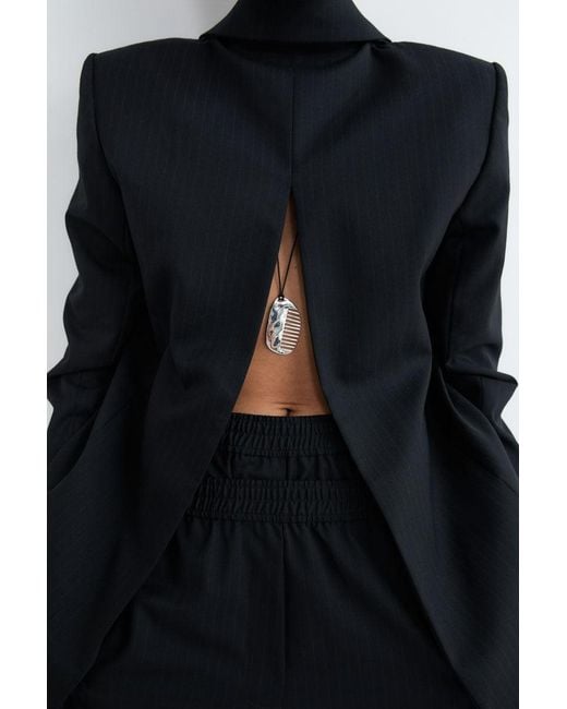 St. Agni Blue Split Back Blazer