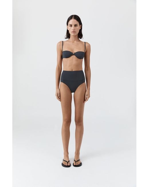 St. Agni White High Waisted Briefs