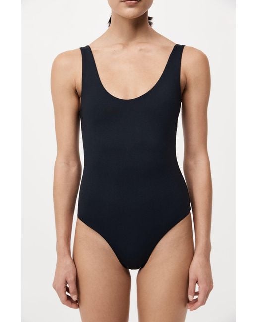 St. Agni Black Scoop One Piece