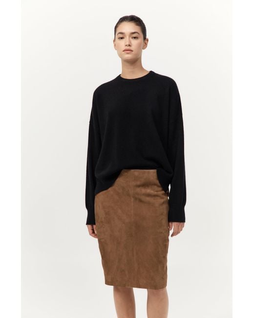 St. Agni Blue Cashmere Sweater
