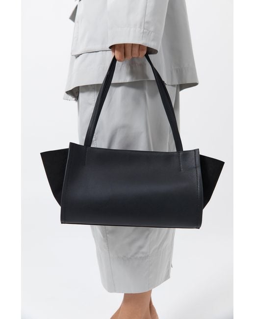 St. Agni Black Slim Wonton Tote