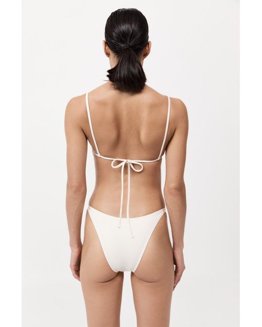St. Agni Multicolor Triangle Bikini Top