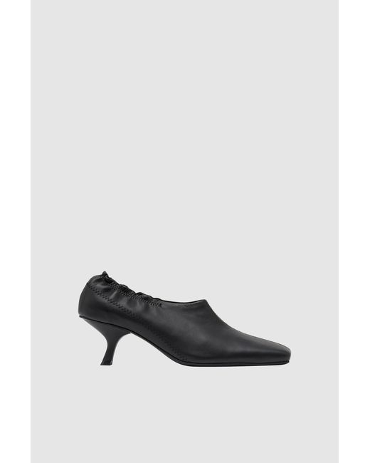 St. Agni Black Square Glove Heel