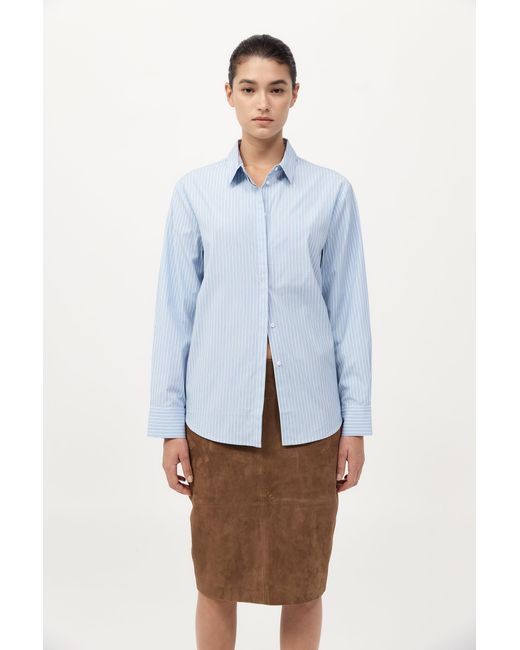 St. Agni Blue Classic Shirt