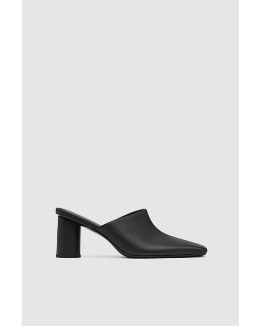 St. Agni Multicolor Clog Cylinder Heel