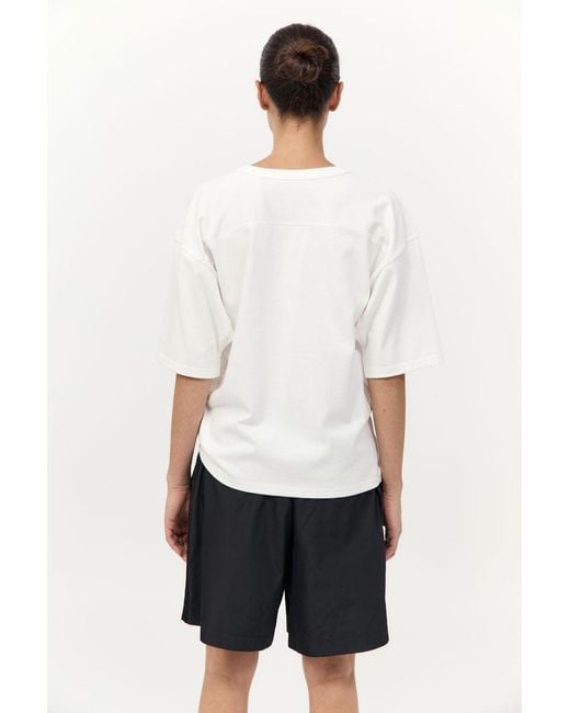 St. Agni White Organic Cotton Match Tee