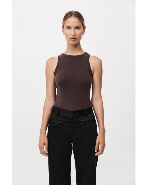 St. Agni Multicolor Organic Cotton Bateau Tank